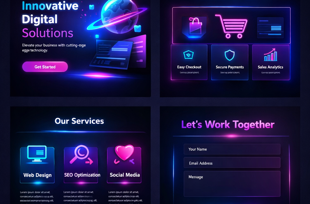 Weboldalkészítés 2026-ban: modern design trendek, színpaletták és UX megoldások, amelyek nemcsak szépek, hanem ügyfeleket is hoznak.