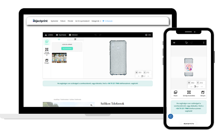 Objectprint.hu webshop referencia